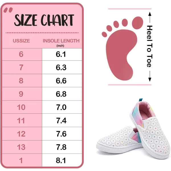 K KomForme Toddler Girls &amp; Boys Slip On Canvas Sneakers Moccasins Kids Tennis Shoes