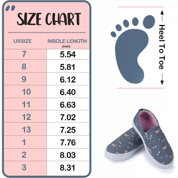 K KomForme Toddler Girls &amp; Boys Slip On Canvas Sneakers Moccasins Kids Tennis Shoes