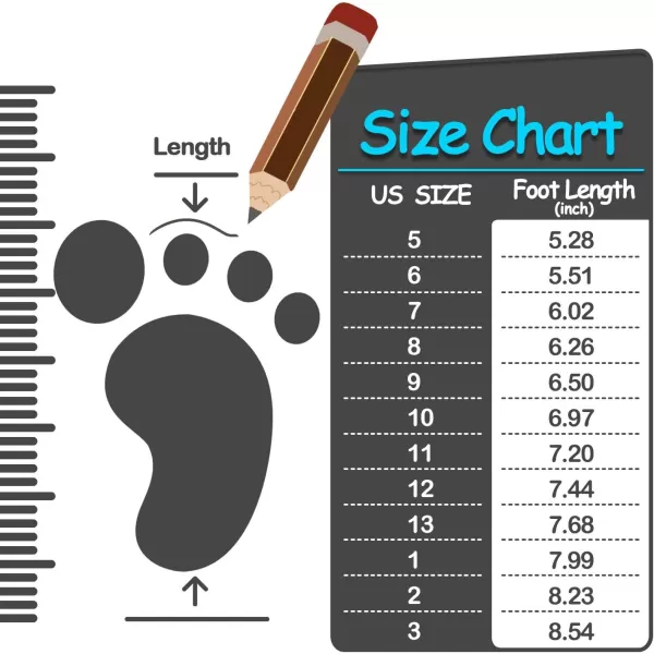 K KomForme Toddler Light Up Rain Boots for Girls Boys Patterns and Glitter Waterproof Rain Boots with Handles Outdoors