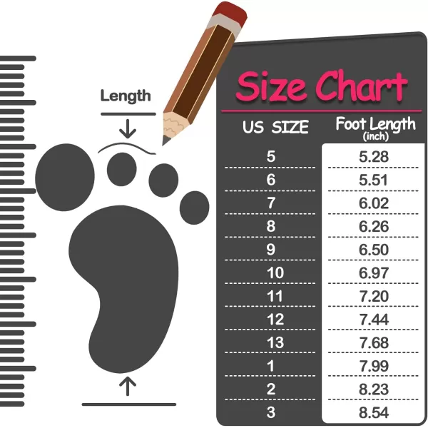 K KomForme Toddler Light Up Rain Boots for Girls Boys Patterns and Glitter Waterproof Rain Boots with Handles Outdoors