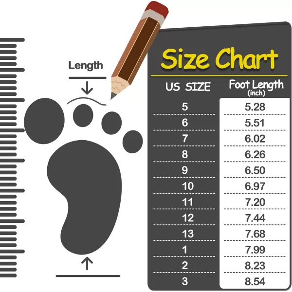 K KomForme Toddler Light Up Rain Boots for Girls Boys Patterns and Glitter Waterproof Rain Boots with Handles Outdoors
