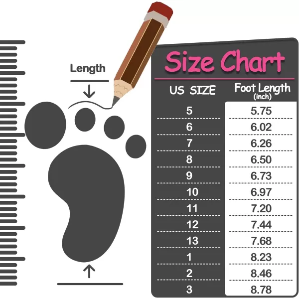K KomForme Toddler Light Up Rain Boots for Girls Boys Patterns and Glitter Waterproof Rain Boots with Handles Outdoors