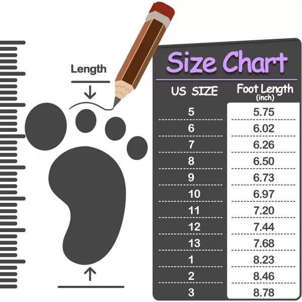 K KomForme Toddler Light Up Rain Boots for Girls Boys Patterns and Glitter Waterproof Rain Boots with Handles Outdoors
