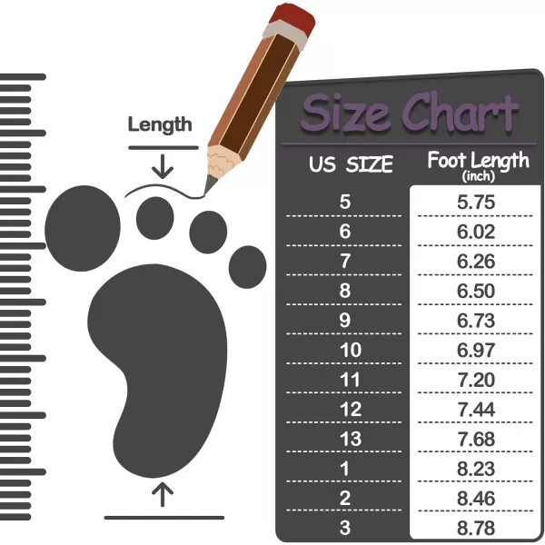 K KomForme Toddler Light Up Rain Boots for Girls Boys Patterns and Glitter Waterproof Rain Boots with Handles Outdoors