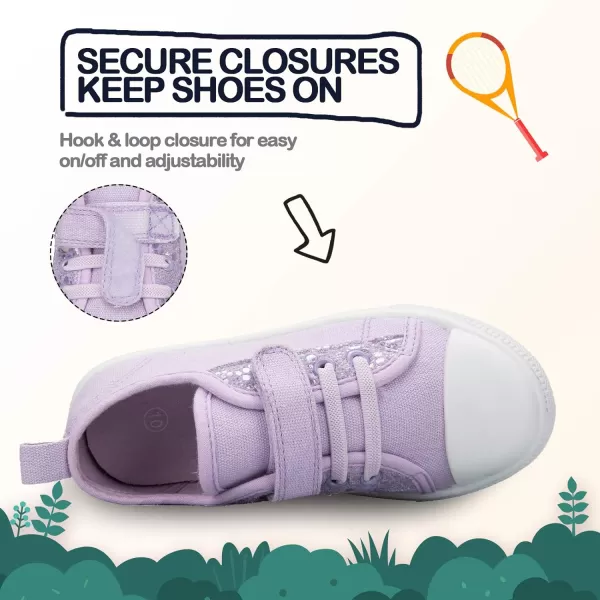 K KomForme Toddler Shoes Boys Girls, Toddler Canvas Sneakers Size 4-13