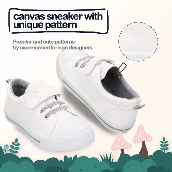 K KomForme Toddler Shoes Boys Girls, Toddler Canvas Sneakers Size 4-13
