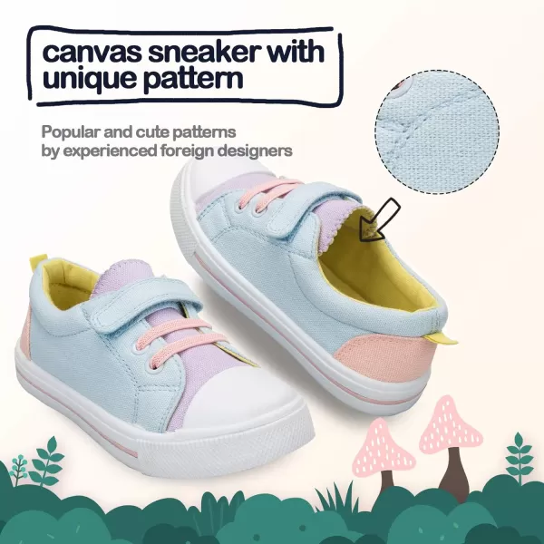 K KomForme Toddler Shoes Boys Girls, Toddler Canvas Sneakers Size 4-13