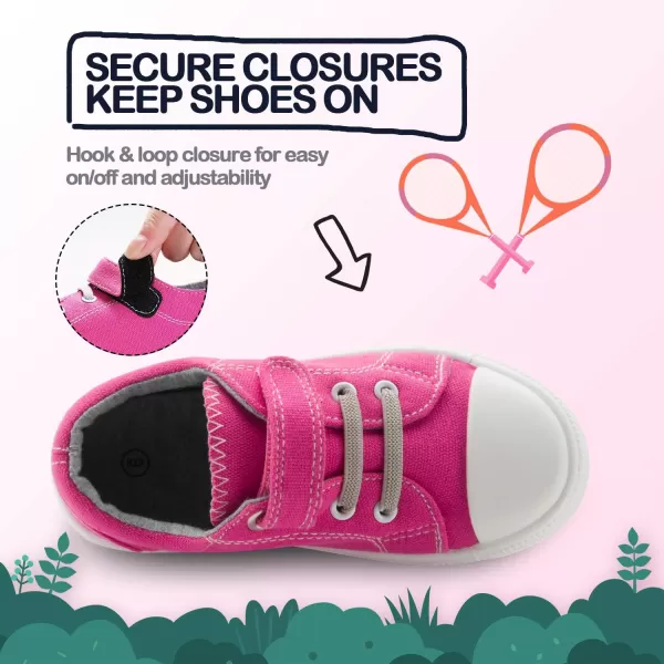 K KomForme Toddler Shoes Boys Girls, Toddler Canvas Sneakers Size 4-13