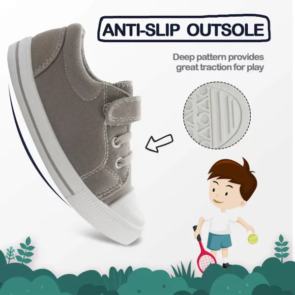 K KomForme Toddler Shoes Boys Girls, Toddler Canvas Sneakers Size 4-13