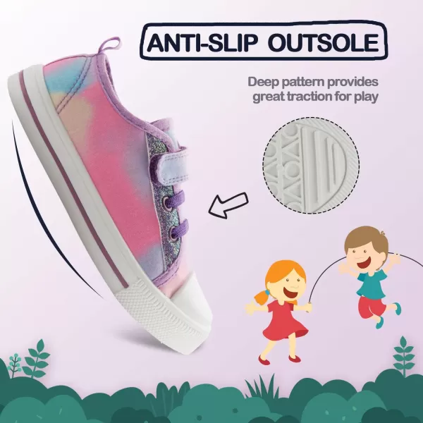 K KomForme Toddler Shoes Boys Girls, Toddler Canvas Sneakers Size 4-13