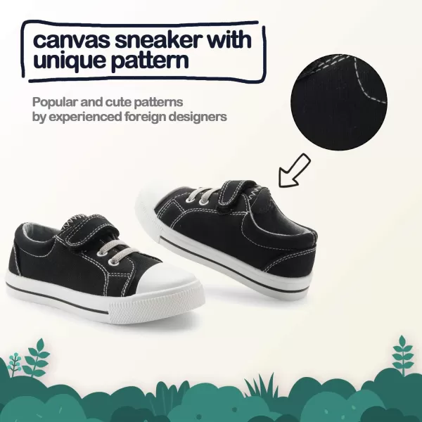 K KomForme Toddler Shoes Boys Girls, Toddler Canvas Sneakers Size 4-13