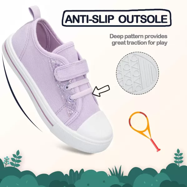 K KomForme Toddler Shoes Boys Girls, Toddler Canvas Sneakers Size 4-13