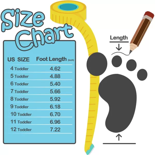 K KomForme Toddler Sneakers for Boys and Girls Cartoon Dual Hook and Loops Sneakers Baby Canvas Shoes