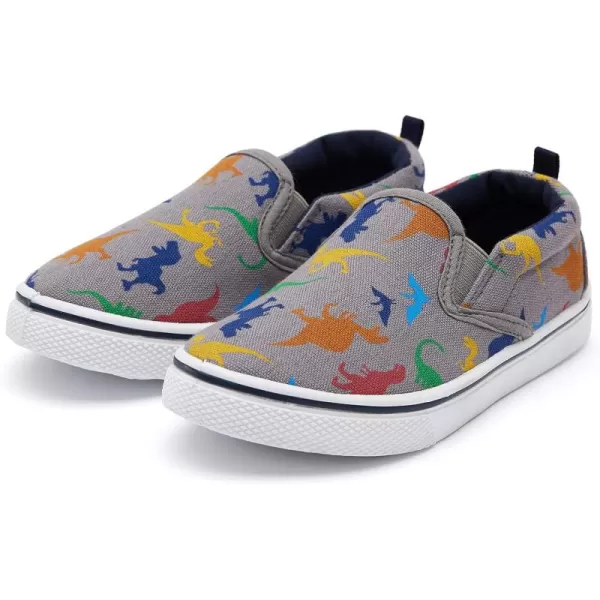 K KomForme Toddler Girls &amp; Boys Slip On Canvas Sneakers Moccasins Kids Tennis Shoes
