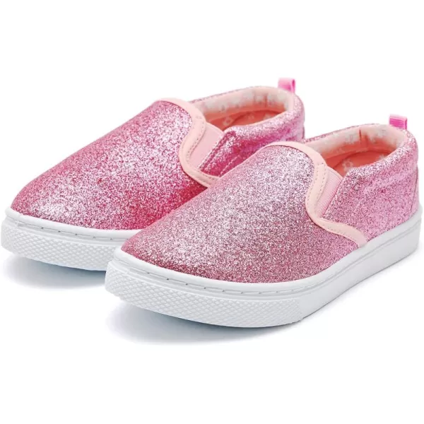 K KomForme Toddler Girls &amp; Boys Slip On Canvas Sneakers Moccasins Kids Tennis Shoes