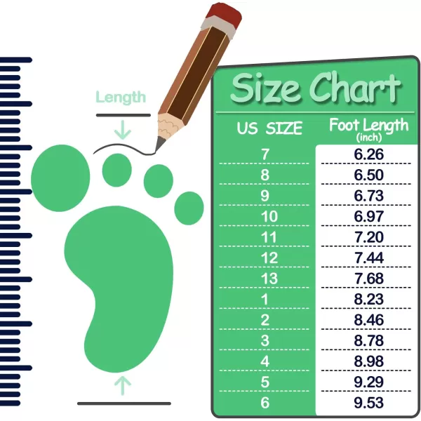 K KomForme Kids Rain Boots, Toddler Girls &amp; Boys Rain Boots Waterproof Memory Foam Insole and Easy-on Handles