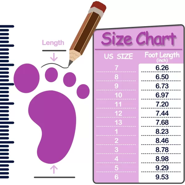 K KomForme Kids Rain Boots, Toddler Girls &amp; Boys Rain Boots Waterproof Memory Foam Insole and Easy-on Handles