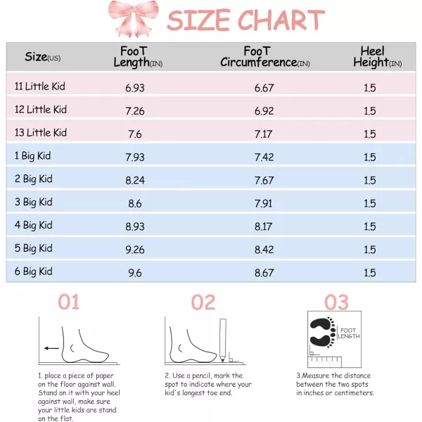 K KomForme Girl Mary Jane Shoes with Low Heel Rhinestones Princess Flats Dress Pump Shoes for Little Kid/Big Kid