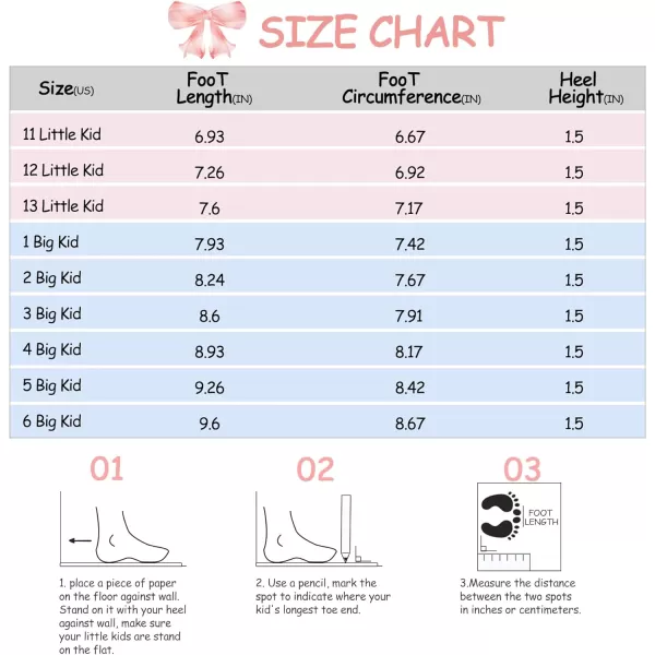 K KomForme Girl Mary Jane Shoes with Low Heel Rhinestones Princess Flats Dress Pump Shoes for Little Kid/Big Kid