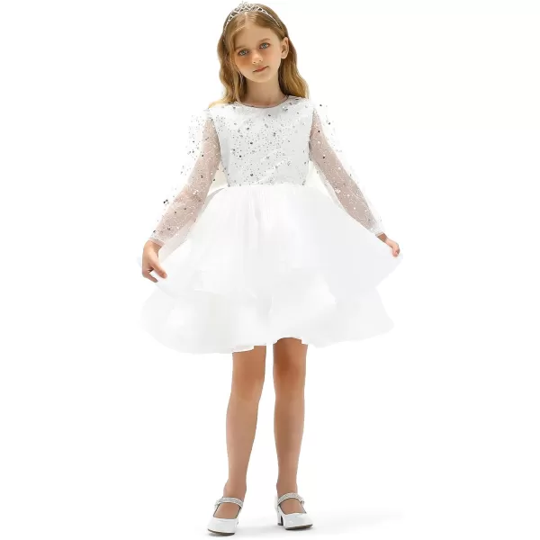 K KomForme Girl Mary Jane Shoes with Low Heel Rhinestones Princess Flats Dress Pump Shoes for Little Kid/Big Kid