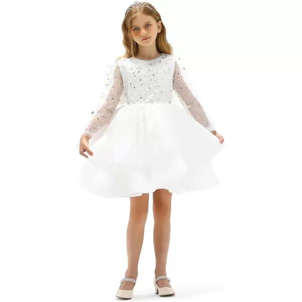 K KomForme Girl Mary Jane Shoes with Low Heel Rhinestones Princess Flats Dress Pump Shoes for Little Kid/Big Kid