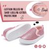 imageK KomForme Kids Shoes Toddlers Canvas Sneakers Slip on Walking Tennis Shoes for Boys GirlsToddlerLittle KidsBig KidsApink