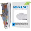 imageK KomForme Kids Shoes Toddlers Canvas Sneakers Slip on Walking Tennis Shoes for Boys GirlsToddlerLittle KidsBig KidsB1grey Dinosaur