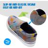 imageK KomForme Kids Shoes Toddlers Canvas Sneakers Slip on Walking Tennis Shoes for Boys GirlsToddlerLittle KidsBig KidsB1grey Dinosaur