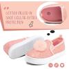 imageK KomForme Kids Shoes Toddlers Canvas Sneakers Slip on Walking Tennis Shoes for Boys GirlsToddlerLittle KidsBig KidsPink Shining
