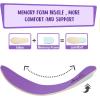 imageK KomForme Kids Shoes Toddlers Canvas Sneakers Slip on Walking Tennis Shoes for Boys GirlsToddlerLittle KidsBig KidsPurple Glitter