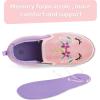 imageK KomForme Toddler Girls Boys Shoes Little Kids Slip on Canvas Sneakers for RunningWalkingPink Unicon