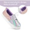 imageK KomForme Toddler Girls Boys Shoes Little Kids Slip on Canvas Sneakers for RunningWalkingSliver Unicorn