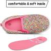 imageK KomForme Toddler Sneakers for Girls Boys Slip On Canvas Walking ShoesColorful