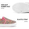 imageK KomForme Toddler Sneakers for Girls Boys Slip On Canvas Walking ShoesColorful