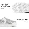 imageK KomForme Toddler Sneakers for Girls Boys Slip On Canvas Walking ShoesGrey