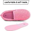 imageK KomForme Toddler Sneakers for Girls Boys Slip On Canvas Walking ShoesPink