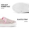 imageK KomForme Toddler Sneakers for Girls Boys Slip On Canvas Walking ShoesPink Glitter