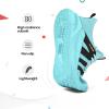 imageRUNSIDE Boys Girls Tennis Shoes Kids Lightweight Breathable Sneakers Laceup Running Athletic Shoes for ToddlerLittle KidBig KidAqua
