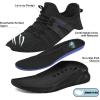 imageRUNSIDE Boys Girls Tennis Shoes Kids Lightweight Breathable Sneakers Laceup Running Athletic Shoes for ToddlerLittle KidBig KidBlack