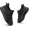 imageRUNSIDE Boys Girls Tennis Shoes Kids Lightweight Breathable Sneakers Laceup Running Athletic Shoes for ToddlerLittle KidBig KidBlack