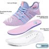 imageRUNSIDE Boys Girls Tennis Shoes Kids Lightweight Breathable Sneakers Laceup Running Athletic Shoes for ToddlerLittle KidBig KidPurple