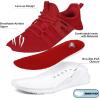 imageRUNSIDE Boys Girls Tennis Shoes Kids Lightweight Breathable Sneakers Laceup Running Athletic Shoes for ToddlerLittle KidBig KidRed