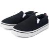 imageK KomForme Kids Shoes Toddlers Canvas Sneakers Slip on Walking Tennis Shoes for Boys GirlsToddlerLittle KidsBig KidsBlack