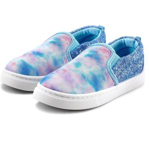 imageK KomForme Kids Shoes Toddlers Canvas Sneakers Slip on Walking Tennis Shoes for Boys GirlsToddlerLittle KidsBig KidsBlue