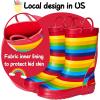 imageK KomForme Kids Rain Boots Waterproof Printed Rubber boots with Handles