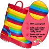 imageK KomForme Kids Rain Boots Waterproof Printed Rubber boots with Handles