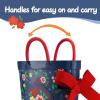 imageK KomForme Kids Rain Boots Waterproof Printed Rubber boots with HandlesBeautiful Garden