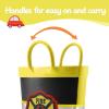 imageK KomForme Kids Rain Boots Waterproof Printed Rubber boots with HandlesFire Chief