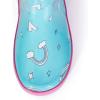 imageK KomForme Kids Rain Boots Waterproof Printed Rubber boots with HandlesGlitter Unicorn