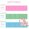 imageK KomForme Kids Rain Boots Waterproof Printed Rubber boots with HandlesUnicorn Kisses